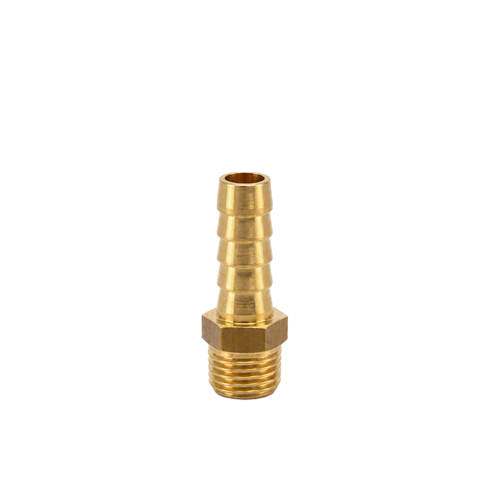 biroon-dande-1.4-b سرشلنگی گاز برنجی۱/۴ اینچ بلند - Image 1