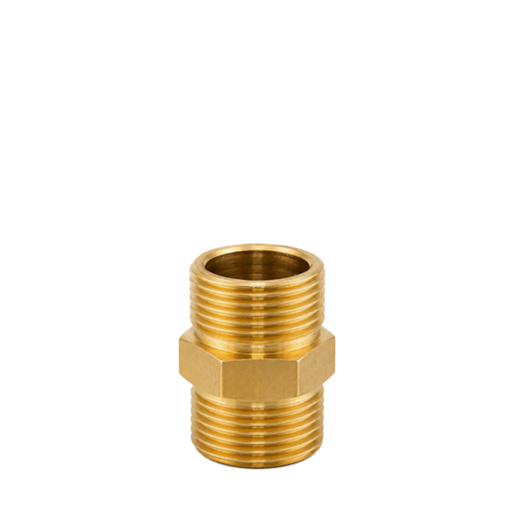 maghzi-3.4-40g-b مغزی دو سر دنده برنجی ۳/۴ اینچ 40گرم - Image 1